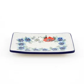 Tacka ceramiczna C27 18/12 cm<br> 2511X Polskie kwiaty